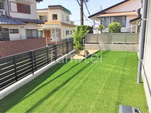 人工芝 防草シート加工 マツモト 人工芝 30mm 