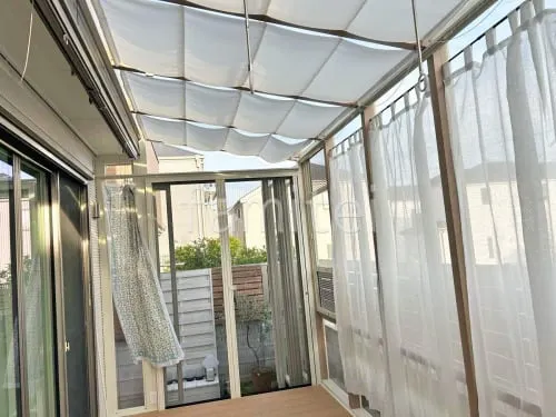 木製調ガーデンルーム LIXIL ココマ インナーデッキ仕様