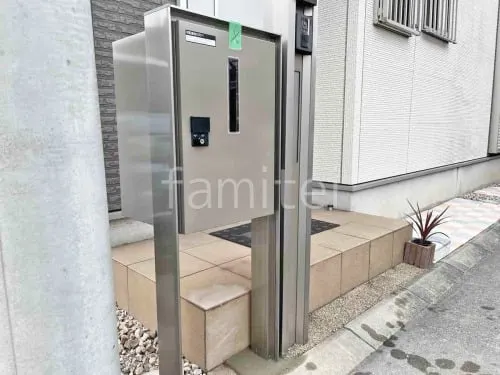 宅配ボックス門柱 （機能門柱 ） 四国化成 QB 2型 