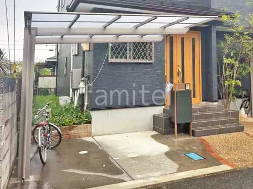 カーポート１台 （単棟） LIXIL ネスカＦ フラット屋根