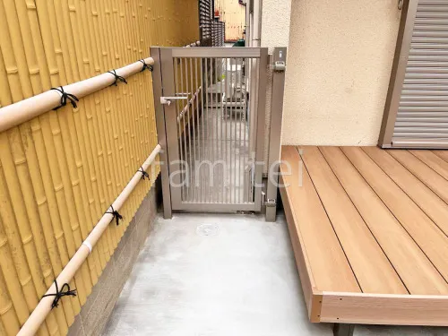 片開き 門扉 LIXIL AB TR2型 細たて桟 