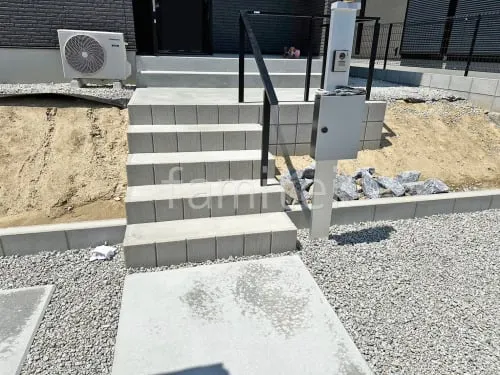 機能門柱 照明なし  YKKAP シンプレオポストユニット 1型 パターン4 