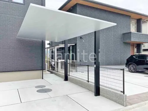 カーポート１台 （単棟） LIXIL カーポートSC フラット屋根 吊り下げ屋根