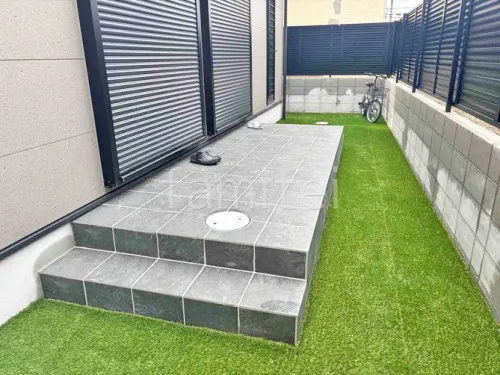 人工芝 防草シート加工 マツモト 人工芝 30mm 