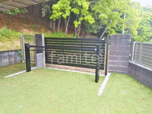 １台 跳ね上げ門扉ゲート  LIXIL オーバードアS5型 