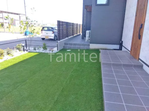 人工芝 防草シート加工 マツモト 人工芝 30mm 