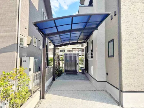 カーポート１台 （単棟） YKKAP アリュース アール屋根