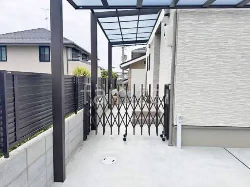 片開き 伸縮門扉 LIXIL アルシャインII M型 Aタイプ 