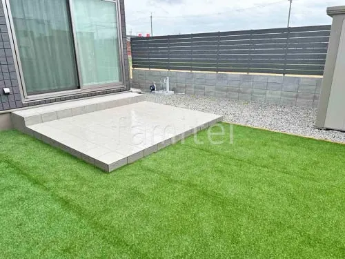 人工芝 防草シート加工 マツモト 人工芝 30mm 