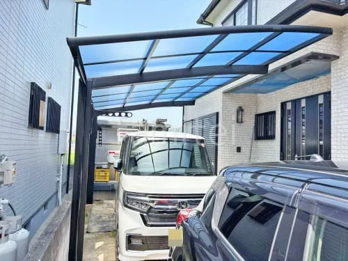 カーポート１台 （単棟） LIXIL ネスカＲ アール屋根