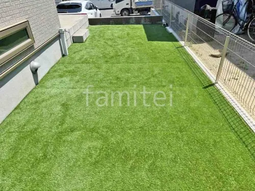 人工芝 防草シート加工 マツモト 人工芝 30mm 