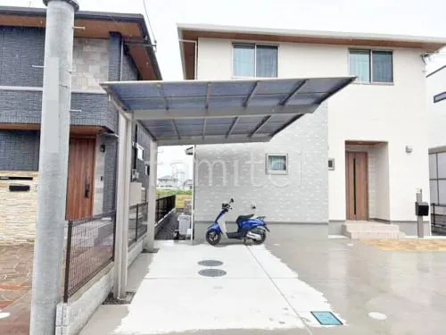 カーポート１台 （単棟） LIXIL ネスカＦ フラット屋根