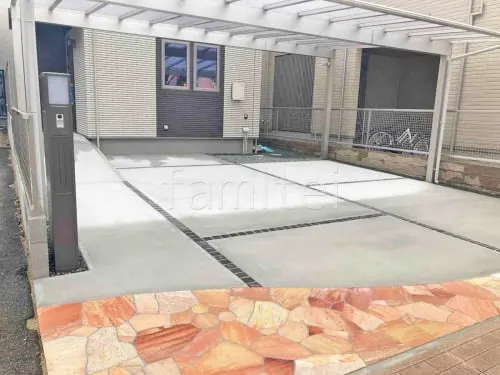 機能門柱 LIXIL ファンクションユニットスリムスクエア