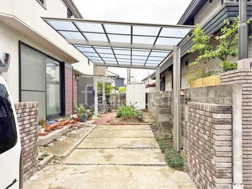 カーポート１台 （単棟） LIXIL フーゴF フラット屋根