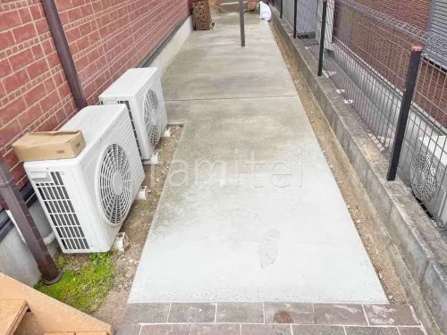 犬走り 土間コンクリート