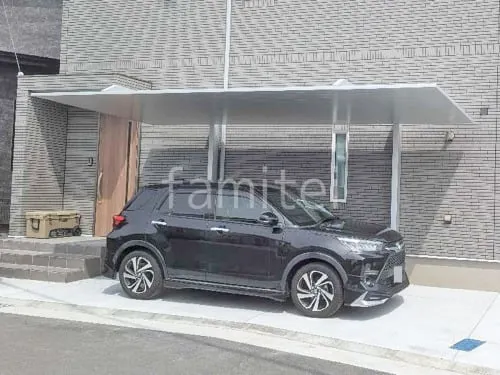 カーポート１台 （単棟） LIXIL カーポートSC フラット屋根 吊り下げ屋根