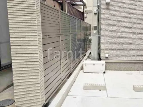 目隠しフェンス塀 LIXIL AB YS3型 YM2型 2段柱