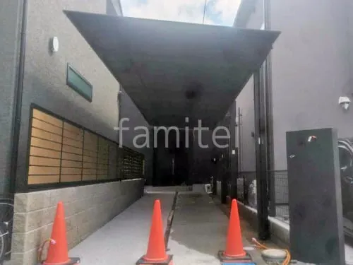 カーポート２台(縦) 連棟 LIXIL ネスカＦ フラット屋根