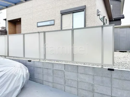 アルミ形材 フェンス YKKAP シンプレオFP1型 パネル 目隠し 採光