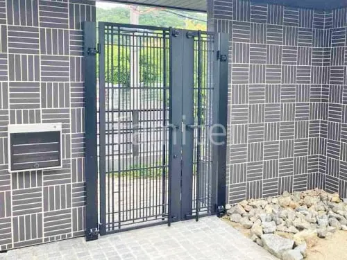 玄関門扉 三協アルミ ジオグランデ 親子両開き