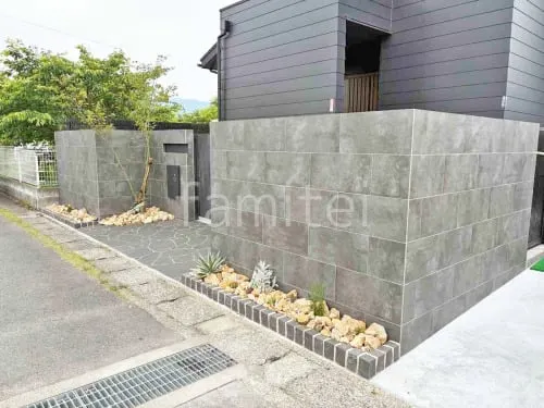 タイル門柱  タカショー セラ レバンテ 門柱セット 