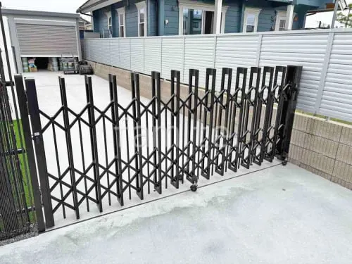 片開き 伸縮門扉 LIXIL アルシャインII PG型R Aタイプ ペットガード 