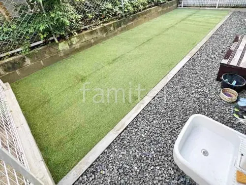 人工芝 防草シート加工 グリーンフィールド リアリーターフ ミドル 25mm 