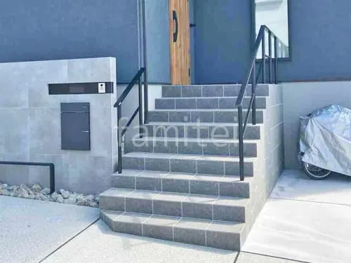 玄関アプローチ手すり LIXIL アーキレール