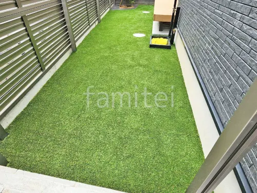 人工芝 防草シート加工 ヨシミツ毛織 リアル人工芝 35mm 