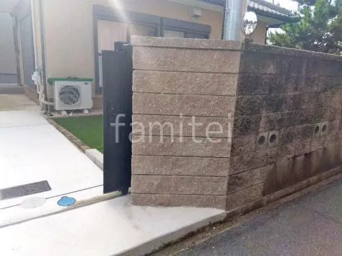 ブロック塀 （化粧ブロック） ユニソン シャモティ 