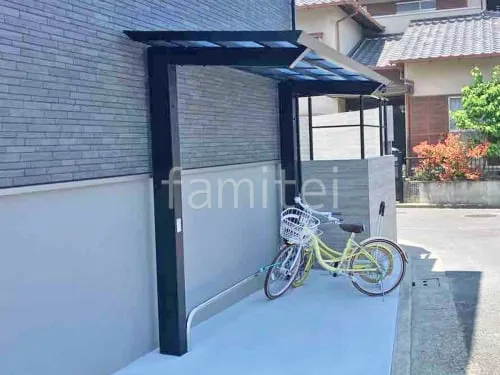 １階テラス屋根 （雨除け） 四国化成 独立式スマートトップ 後柱 フラット屋根 独立式 スタンダード