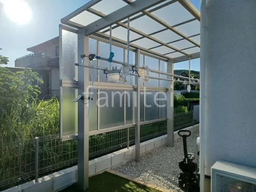 目隠しパネル(前面 正面) YKKAP レセパ 2間用 2段