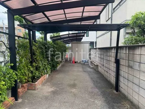 ２台ワイド 跳ね上げ門扉ゲート  LIXIL オーバードアS1型 