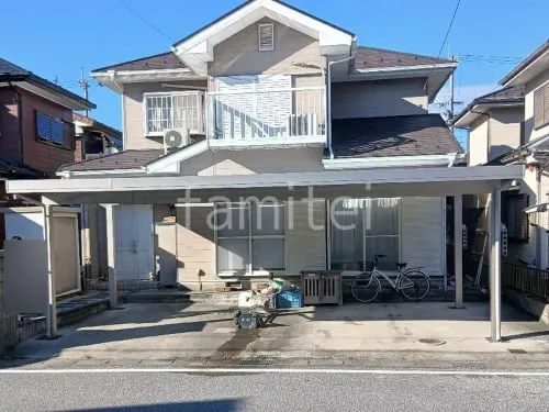 カーポート３台 （横ワイド トリプル） YKKAP ジーポートPro 積雪50cm対応 フラット屋根 折板屋根