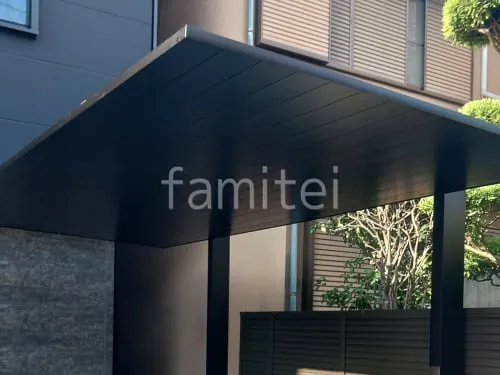 柱色 屋根色 ブラック