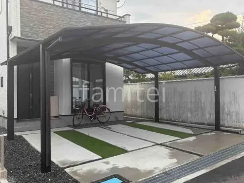 本体色 カームブラック 屋根色 アースブルー(マット調)