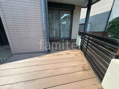 人工木デッキ  LIXIL 人工木 樹ら楽ステージ 