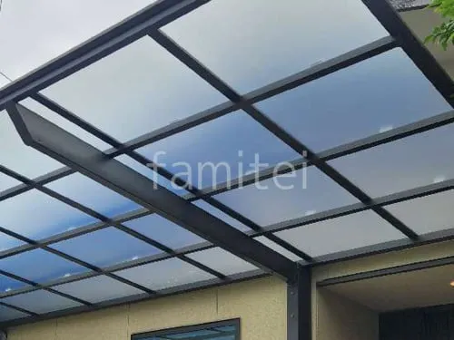 本体色 オータムブラウン 屋根色 クリアマットS(熱線遮断)