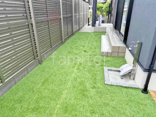 人工芝 防草シート加工 マツモト 人工芝 30mm 