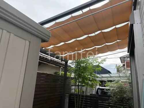 日除け 天井カーテン