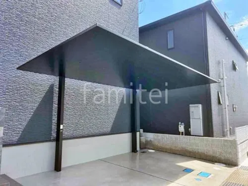 カーポート１台 （単棟） LIXIL カーポートSC フラット屋根 吊り下げ屋根