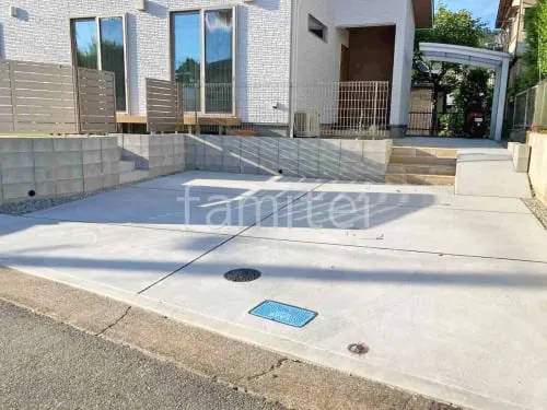 駐車場ガレージ床 土間コンクリート