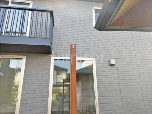 木製調デザインアルミ角柱 プランパーツ 角材 シェード取付用カラビナ固定部品