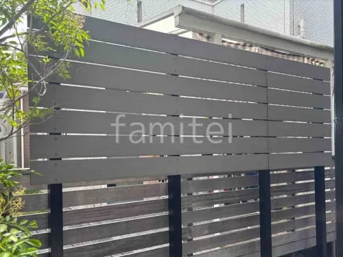 人工木・樹脂 フェンス（木調） F＆F ニコボード 目隠し 木調・ラティス 樹脂