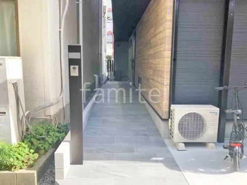 機能門柱 照明なし  YKKAP シンプレオポストユニット 1型 パターン4 