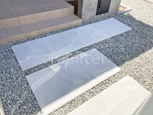 玄関アプローチ 土間コンクリート