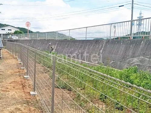 スチールメッシュ フェンス LIXIL ハイグリッドN8型 境界・メッシュ