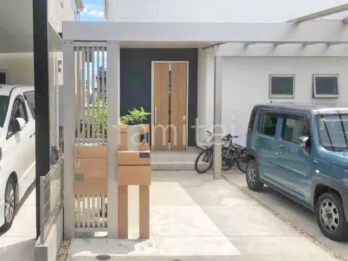 梁延長 スクリーン 宅配ボックス YKKAP ルシアス宅配ポスト3型