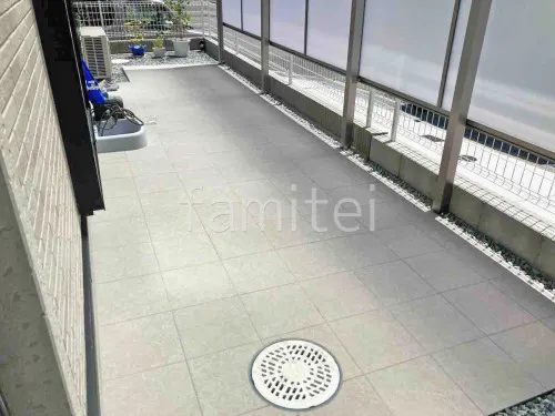 床タイル張り  LIXIL グレイスランド スクエア 石・ストーン調