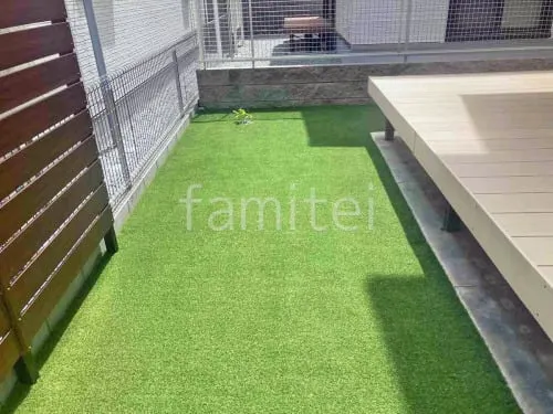 人工芝 防草シート加工 ヨシミツ毛織 リアル人工芝 35mm 